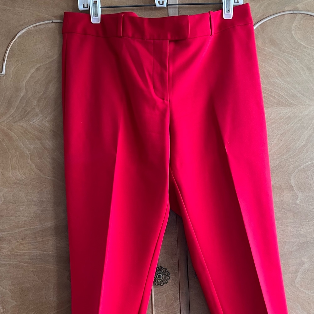 Liz Claiborne Career Emma classic red pants NWOT
